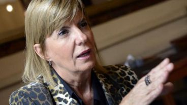 La vicegobernadora de Santa Fe, Alejandra Rodenas.
