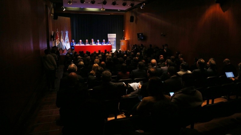 La cumbre del Poder Judicial en Rosario.