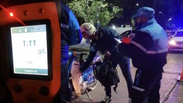 En Rosario rige la alcoholemia cero, pero entre los agentes de tránsito hubo asombro por estos dos casos.
