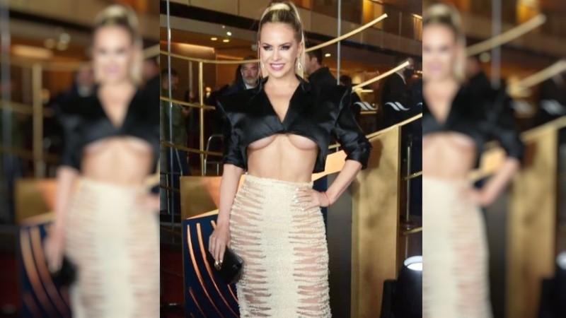 Alejandra Maglietti y su “crop tops underbobs”.