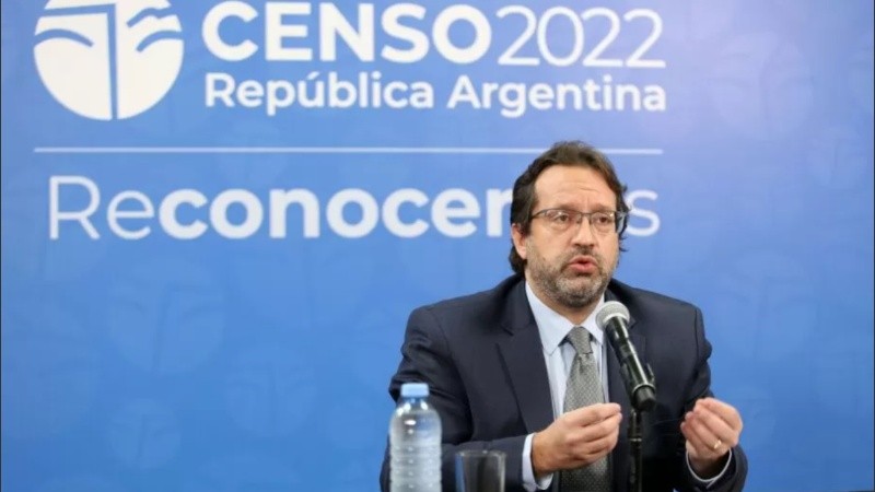 Marco Lavagna, titular del Indec. 