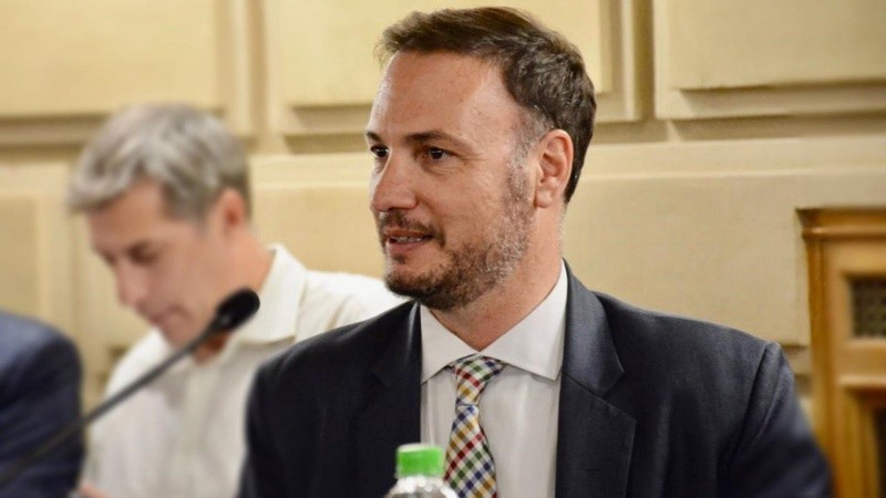 El senador radical Lisandro Enrico.