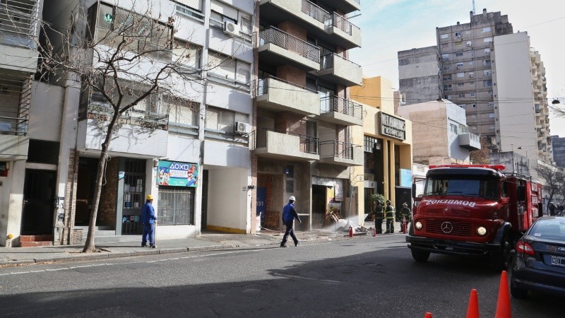 El escape de gas se produjo este jueves alrededor de las 10 de la mañana.