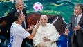 Maxi Rodríguez, Ronaldinho y el Papa Francisco anunciaron el partido por la paz en homenaje a Maradona