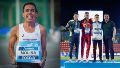El atleta radicado en Rosario Julián Molina ganó dos medallas de bronce en Europa