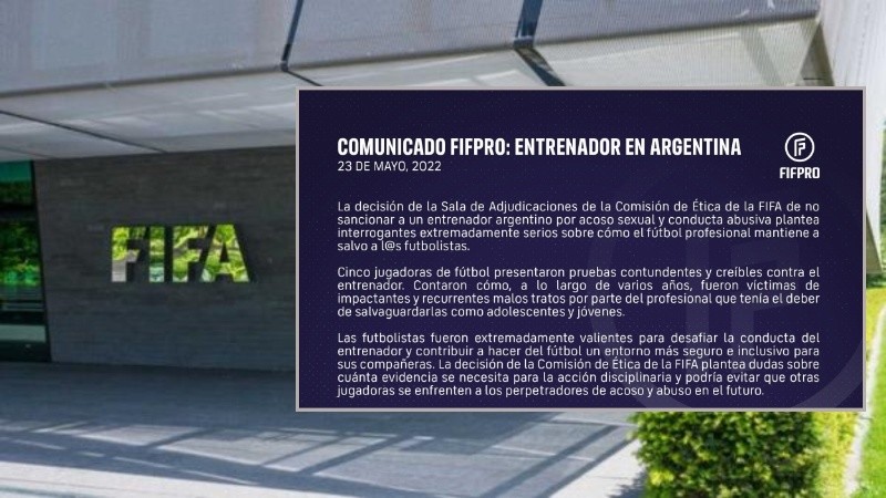 Tras dos años de espera e investigación, la Comisión de Etica del máximo ente del fútbol internacional decidió cerrar el caso.