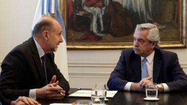 Perotti apoyó al jefe de Estado tras su conferencia de prensa sobre el coronavirus.