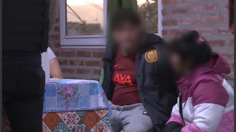 Momento de la última detención de Cantero. 