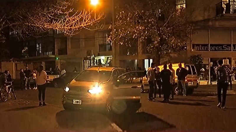 El mayor siniestro fue en la esquina de Crespo y San Juan.