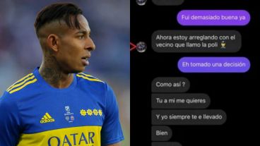 Se filtró un nuevo chat de Sebastián Villa y la joven que lo denunció: “Ahora estoy arreglando con el vecino que llamó a la poli”