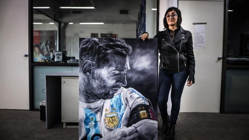 La artista nació en un pueblo de 200 habitantes. 