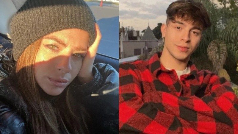 La China Suárez y Rusherkin.