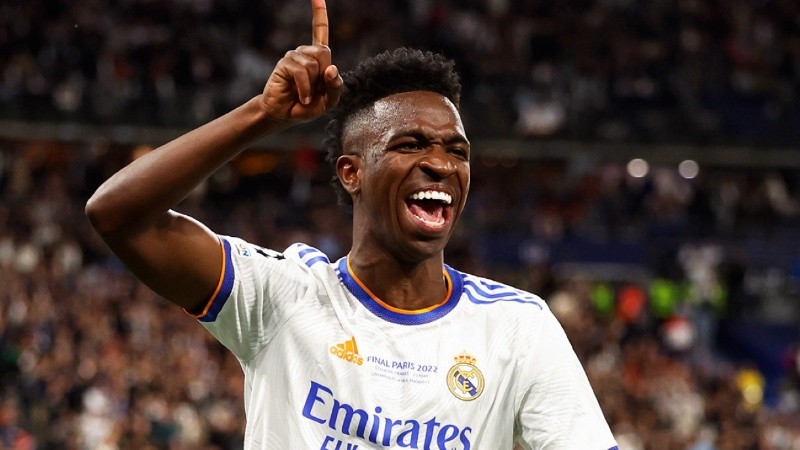 Vinícius Júnior apareció en el segundo tiempo y anotó el 1-0.