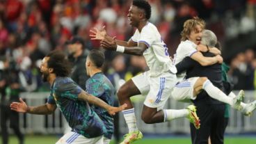 El festejo merengue en París.