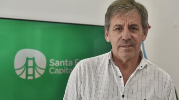 El intendente de la ciudad de Santa Fe, Emilio Jatón