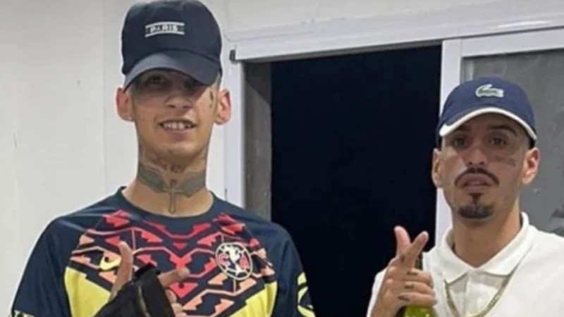 L-Gante visitó a El Noba en el hospital.