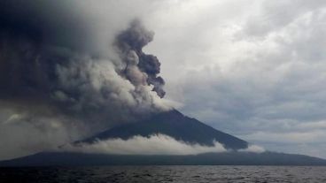 El volcán representa un riesgo importante de erupciones violentas.