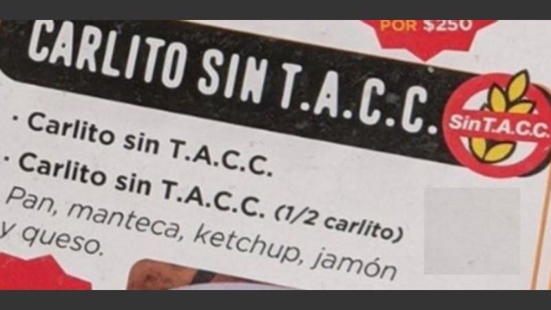 Son escasos los bares de Rosario que ofrecen opciones sin gluten (sin tacc) en su menú. 