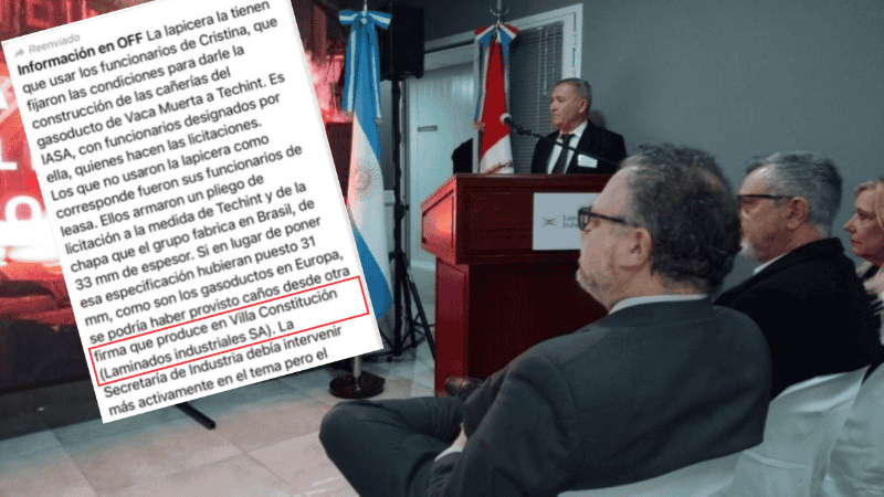 Kulfas, el martes en Villa Constitución, y el off que precipitó su salida del gobierno.