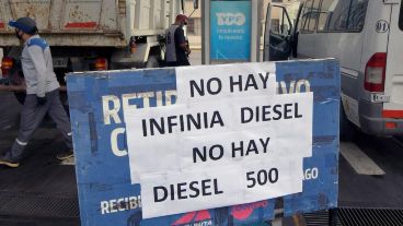 El faltante de combustible afecta principalmente al norte del país.