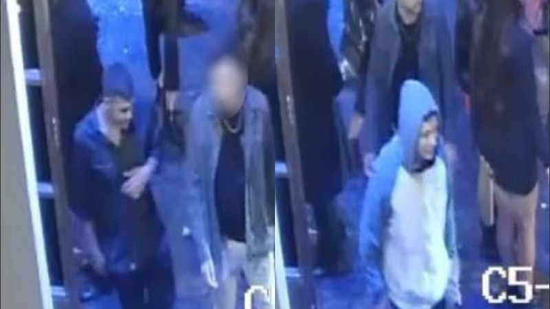 Los atacantes de Tiziano Gravier quedaron filmados.