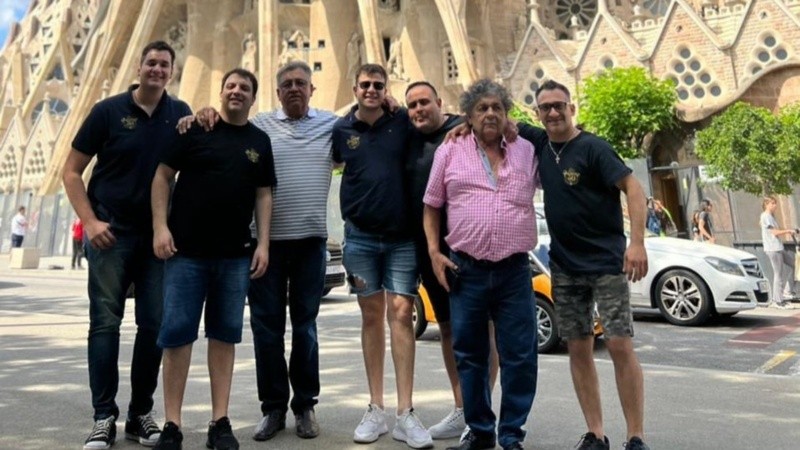 Los Palmeras en Barcelona.