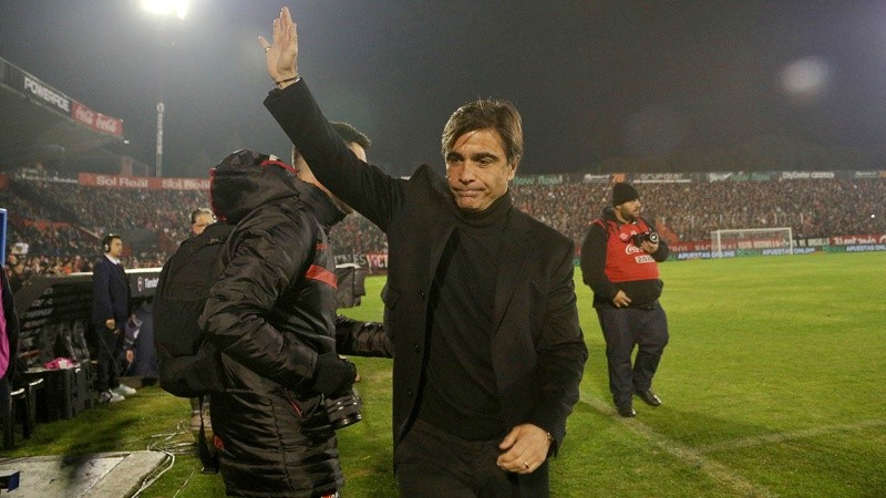 Javier Sanguinetti volvió al Coloso después de un buen torneo anterior. 
