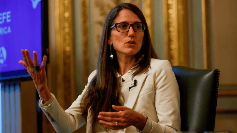 La ministra Elizabeth Gómez Alcorta criticó al gobierno de Rodríguez Larreta.