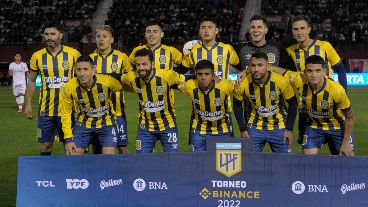 Los once titulares canallas que enfrentaron a Huracán en Parque Patricios.