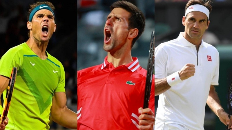 Nadal, Djokovic y Federer dominaron el mundo del tenis durante 20 años.