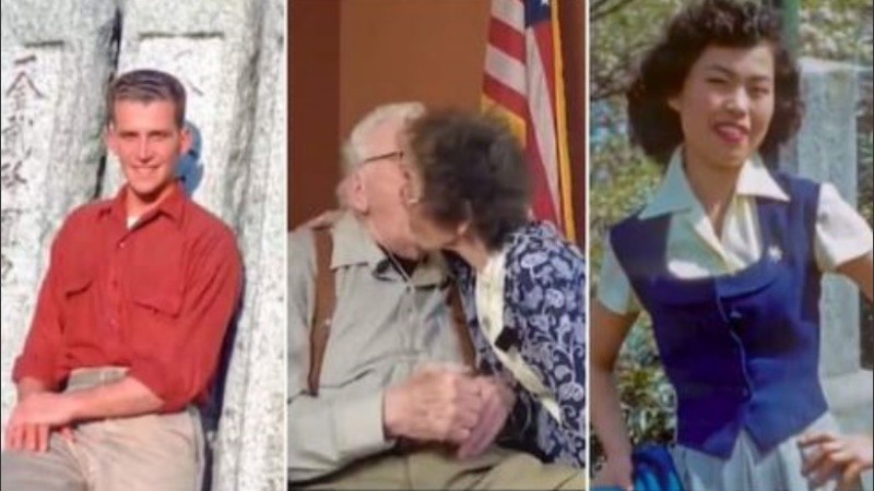 La pareja intercambió cartas por un tiempo hasta que perdieron contacto.