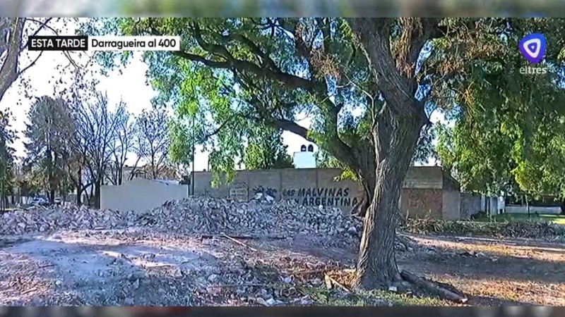 Desde la Municipalidad comunicaron que el espacio corría riesgo de derrumbe, por eso no podía ser recuperado.