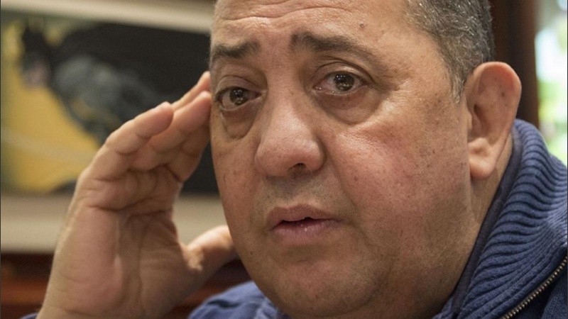 El referente de la Federación de Tierra y Vivienda, Luis D'Elía. 