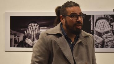 El fotógrafo rosarino Nicolás Heredia.