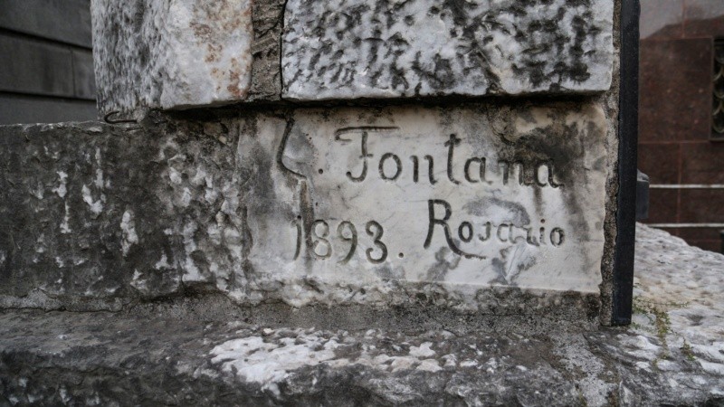 Entre las riquezas están las obras de Fontana (muchas fueron robadas).