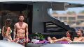 Las vacaciones de los Messi, en un yate de lujo en Ibiza