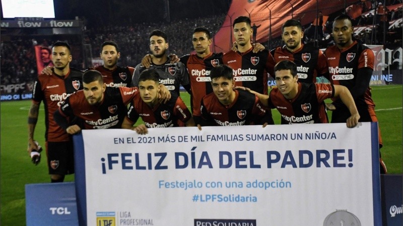 Los once titulares rojiengros que salieron a la cancha contra Argentinos.