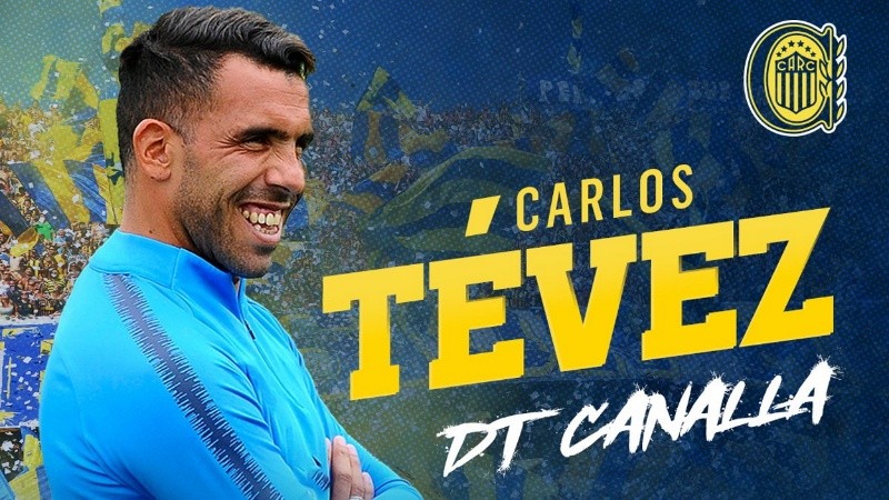 Tévez firmó un contrato por un año.