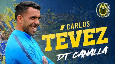 Tévez firmó un contrato por un año.