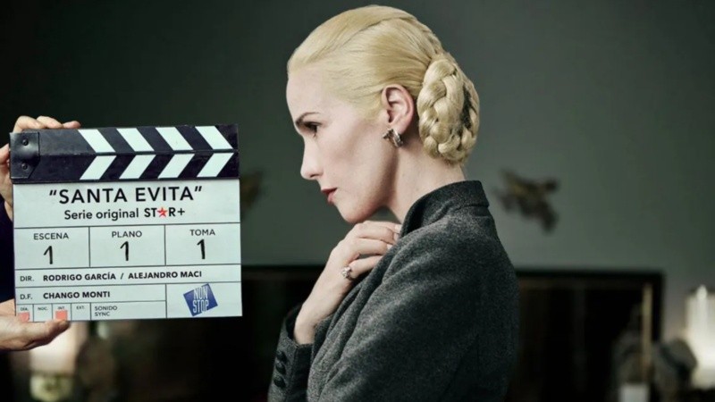 Natalia Oreiro encarna a Eva Perón en la serie 