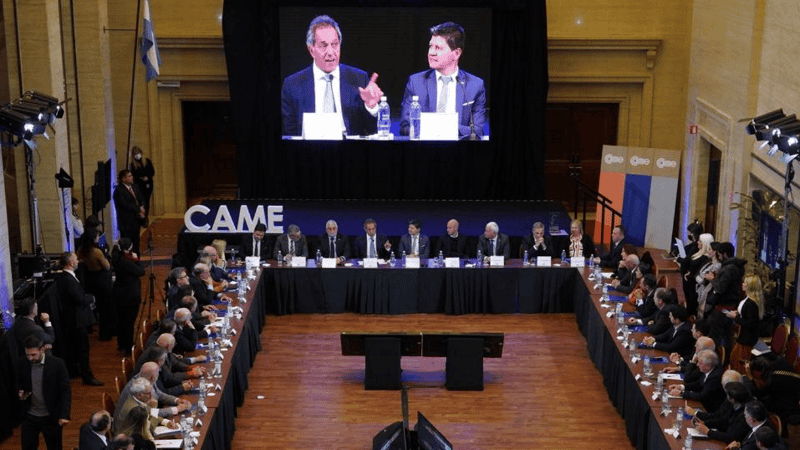 El ministro Scioli se reunió con los dirigentes de Came.