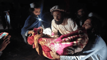 El terremoto golpeó aldeas cerca de la frontera con Pakistán.