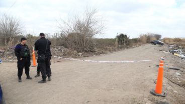 En el lugar estaba personal de la subcomisaría 18ª y el gabinete criminalístico de la AIC.