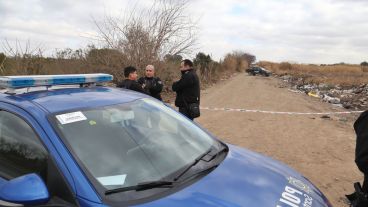 En el lugar estaba personal de la subcomisaría 18ª y el gabinete criminalístico de la AIC.