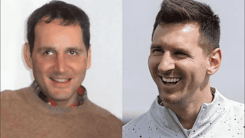 La fundación del ídolo rosarino le donó a Cristian un dispositivo para facilitarle la lectura.