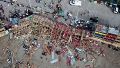 Video: así se derrumbó una tribuna en una plaza de toros en Colombia donde murieron al menos seis personas