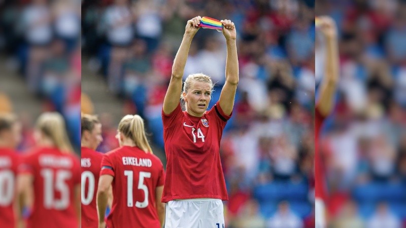 Hegerberg se vio sacudida por un ataque frente a un popular club nocturno LGBTQ+, el London Pub.