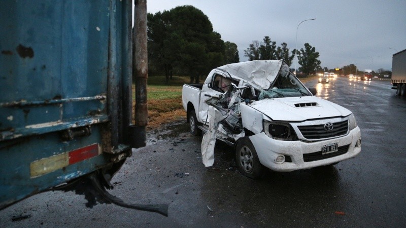 El accidente ocurrió alrededor de las 2.30 de la mañana.