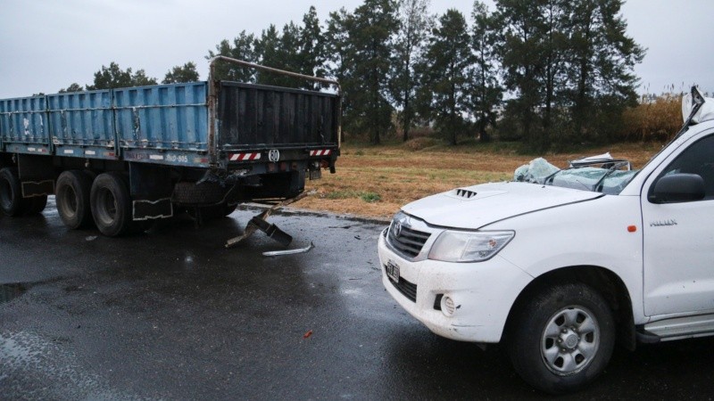 El accidente ocurrió alrededor de las 2.30 de la mañana.