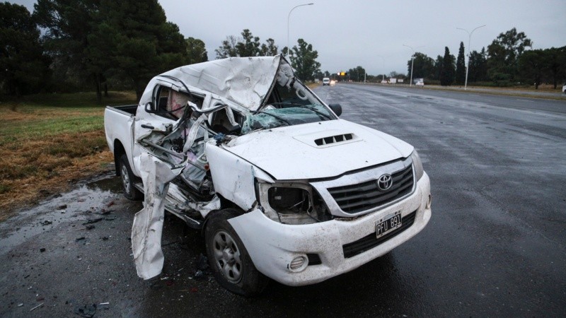 El accidente ocurrió alrededor de las 2.30 de la mañana.